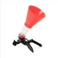 thumbnail image 4 of 2X Car Universal Engine Oil Funnel Oil Funnel Adjustable Oil Funnel Adapters Spill Proof Oil Filter Tool Set,2 x Funnel with regulator,Red, 4 of 5