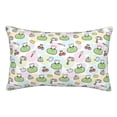 thumbnail image 1 of Balery Frog Wear Chef Hat Funda de Cojín Estampada, Regalos para Mujeres, Regalos de Amor para Ella, Regalos para Novia o Esposa, Funda de Almohada-16"x24", 1 of 6