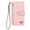 Pink, variant on Dteck for Samsung Galaxy A25 5G Zipper Wallet Case ,Sweet Heart Leather Strap Wristlet Flip Case Magnetic Closure RFID Blocking Card Holder Kickstand for Galaxy A25 5G,Brown