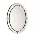 thumbnail image 2 of Tyler Dillon Beveled Oval Mirrored Frame Opal Accent Wall Mirror - 16" H x 12" W x 1" D, 2 of 2
