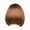 E, variant on human hair wigs for women Cool Wig Wig Wig Straight Fashion Wig Styling Short Full wig Adult Female Costume Wigs Toupees, Brown
