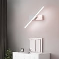 thumbnail image 3 of Luz de pared del dormitorio Decoración LED 330 ° Lámpara de sala de estar de noche giratoria Iluminación de moda de aluminio para interiores Iluminación y accesorios Blanco Weißes Licht Inteprter HA011277-06B, 3 of 6