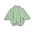 thumbnail image 3 of yillto Women's 2 Piece Short Sets Summer Loose Athletic Shorts and Zip up Short Sleeve Tops Tracksuit, 3 of 6