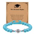 thumbnail image 2 of Hyasfey 2023 Graduation Bracelet Gift Inspirational Adjustable Beads Bracelet College High School Jewelry for Her Him Women Girls Friends Family, 2 of 8