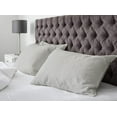 thumbnail image 2 of Superity Linen Pillow Cases Standard Size - Open Enclosure - 2 Pack - 100% Soft and Comfortable Premium Cotton - Grey, 2 of 7