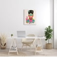 thumbnail image 2 of Stupell Industries Imagine Abstract Retro Peace Sign Graphic Art Gallery Wrapped Canvas Print Wall Art, Design by Matheus Lopes Castro, 2 of 7