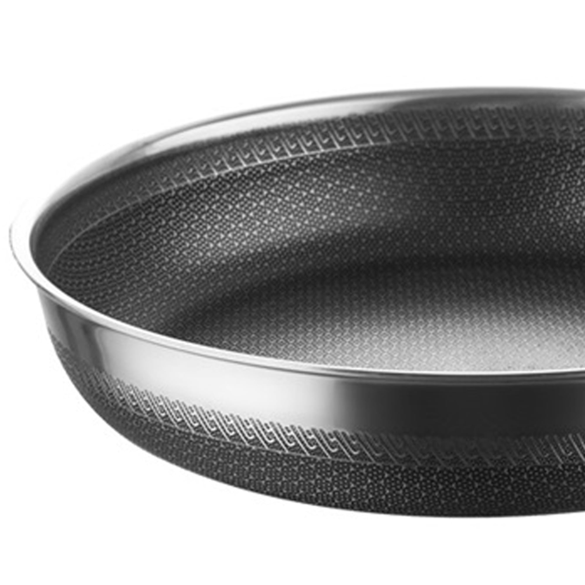 Kitchen Star Cladtec Series Frying Pan W/o Lid, 30cm, Comes with a Heat Resistant Handle