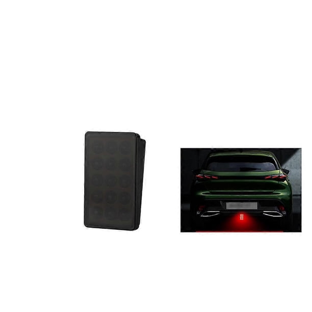 General Motors Square Brake lamp refitting highlighted LED Pilot lamp anti - rear explosion Warning lamp black