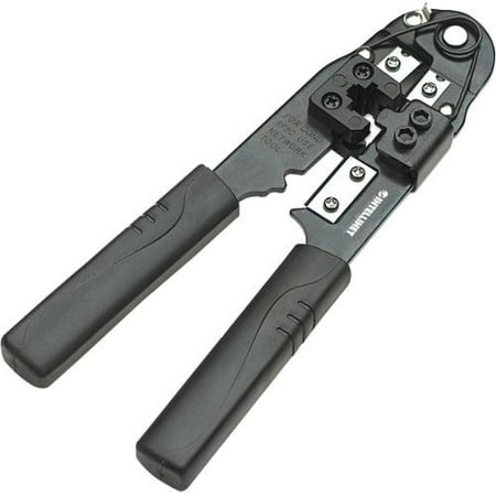 Modular Crimp Tool Intellinet Modular Plug Crimp Tool For RJ45 Plugs, Strips and Cuts - 8