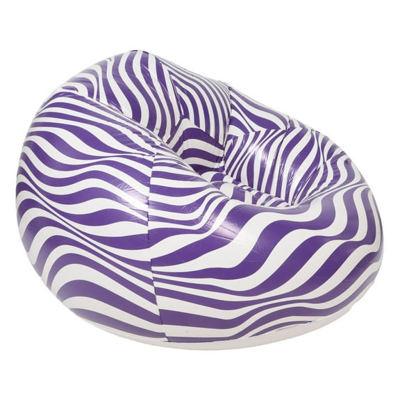 Raindrops Inflatable Home Furnishings Folding Bean Bag Chair Thickened PVC 1Pack For Adults Outdoor Camping