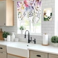 thumbnail image 5 of Wild Flowers Tie Up Curtains for Windows, Adjustable Balloon Window Shades, Farmhouse Country Floral Leaf Plant Kitchen Window Treatments Adjustable Roll Up Curtain for Basement/Nursery 52"x45", 5 of 8