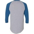 thumbnail image 3 of Augusta Sportswear Mens Baseball Jersey 2.0, 2XL, Athletic HeatherRoyal, 3 of 3