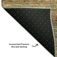 thumbnail image 3 of Addison Rugs Mayfield Washable Transitional Bohemian Green Rectangle Rug, 8' x 10', 3 of 6