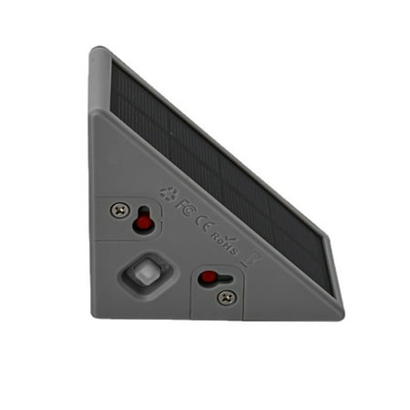 

LED Solar Step Lamps Waterproof Anti-Corrosion Stair Lights for Garden Hallway Balcony Warm White