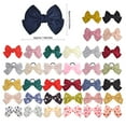 thumbnail image 4 of Large Bande de Cheveux Noeud Papillon Réglable Extensible Coeur Multicolore Snag Libre Cheveux Corde Bobby Broches Scrunchies pour les Filles de Style Cadeau Heart, 4 of 5