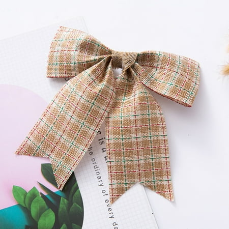 

Home Christmas Tree Decoration Bows Lovely Interesting Cute Bows Pendant for Home Bookshelf Wall Door Decor #5