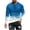 Blue, variant on Men Sweatshirts Clearance Clearance Shirts for Men Under $5 Long Sleeve Round Neck Color Match Printed T Shirt Tops