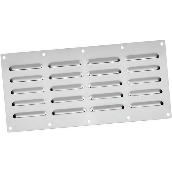 LOVIVER Stainless Steel Venting Panel Grill Vent for Brick Hearths Masonry Fire Pits