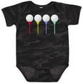 thumbnail image 3 of Inktastic Rainbow Golf Tees Boys or Girls Baby Bodysuit, 3 of 5
