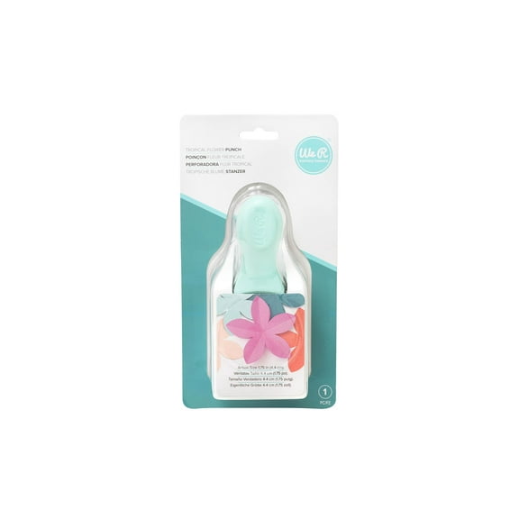 We R Memory Keepers Embossing Punch-Tropical Flower