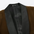 thumbnail image 3 of Beauty Emily Men's Suit Set Velvet Jacket and Pants Wedding Party Best Man Banquet Classic Costume, 3 of 8
