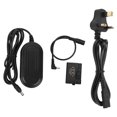 thumbnail image 2 of Acoplador Adaptador De Corriente CA, Kit De Batería Ficticia LP-E10 Protección Múltiple Portátil Para Rebel T3 Para 1100D Para 1200D Para Kiss X50, 2 of 7