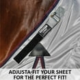 thumbnail image 6 of Schneiders RipGuard Horse Fly Sheets | V-Free Bellyband | Color Gray | Size 78, 6 of 9