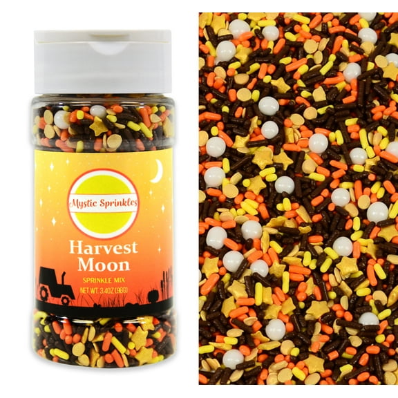 Mystic Sprinkles Harvest Moon Sprinkle Mix 3.4 Ounce Bottle