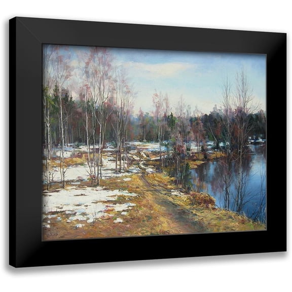 Cernov, Ivan 14x12 Black Modern Framed Museum Art Print Titled - Breath of Spring