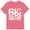 A-Watermelon Red54, variant on XAOWF Child Toddlers Girls T Shirt Short Sleeve Round Neck Funny Big Sister Letter Printed Casual Tshirts Everyday Wear Leisure Stylish Tops 1-2 Years