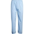 thumbnail image 4 of Ten West Apparel Mens Pajamas Set - Long Sleeve Button Down Sleep Shirt and Pajama Bottoms Sleepwear Set, Blue, Size Large, 4 of 6
