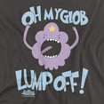 thumbnail image 2 of Adventure Time Lump Off Women's T Shirt, Charcoal, Medium, 2 of 6