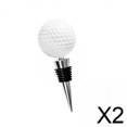 thumbnail image 1 of 2 Tapones Para Botella De Vino Con Pelota De Golf, Multiusos, Reutilizables, Para Festivales, Cocina, Bar, Color, 1 of 8