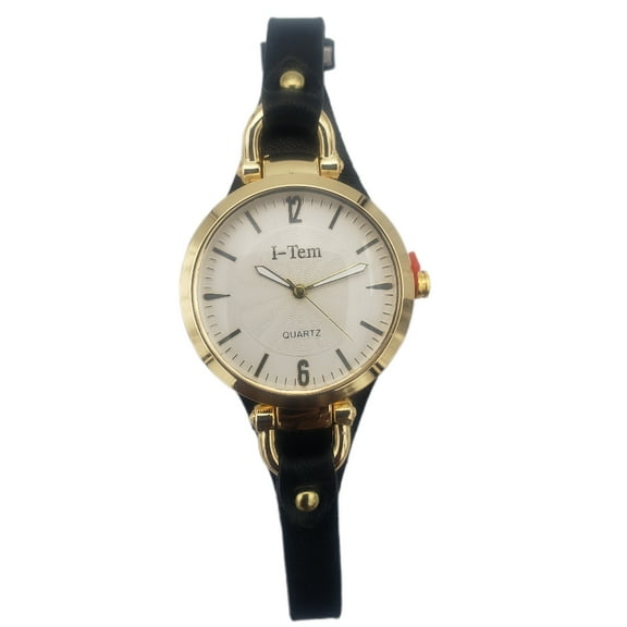 I-Tem Monalisa I-TW680 Thin leather Wristband Watch - Black