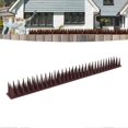 thumbnail image 5 of 43cm Plastic Bird Spikes Bird Deterrent Spikes Anti Theft Climb Bird Defender Spikes Strips for Keeping Pigeon Squirrel Off, 5 of 5