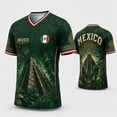 thumbnail image 7 of 2026 New Mexico Soccer Jersey Men, Mexican Jersey Soccer T-Shirt, Soccer Jersey 2D Graphic Crew Neck Short Sleeve Football Tee, Casual Daily Sport Top for Adult, 7 of 7