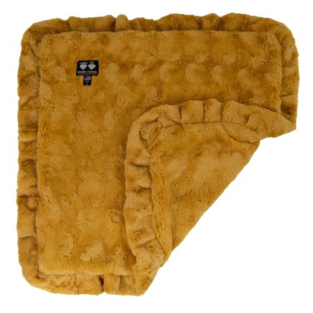 Bessie and Barnie Honeymoon Luxury Ultra Plush Faux Fur Pet/ Dog Reversible Blanket (Multiple Sizes)