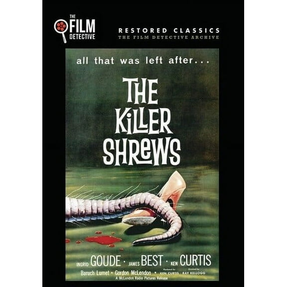 The Killer Shrews (DVD), Film Detective, Horror