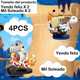 thumbnail image 4 of Muñecos y Figuras de Acción One Piece Mini Ship Thousand Sunny 4 pzs, multicolor, 4 of 5