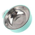 thumbnail image 1 of <p>Hanging Pet Bowl, Reusable Removable Rustproof Crate Dog Bowl Space Saving  For Water Feeder</p>, 1 of 7
