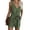 Green, variant on HNMKIU Plus Size Sleeveless Rompers for Women Casual V Neck Bow Pocket Shorts Wide Leg Jumpsuits Summer Fashion Jean Jumpsuit Beige,L