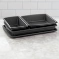 thumbnail image 3 of 4pc Bakeware Set: Nonstick Carbon Steel Baking Pan & Sheet, Dishwasher-Safe, Dark gray, 3 of 8