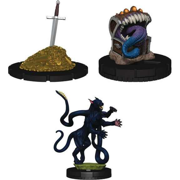 Dungeons & Dragons Iconix Den of the Displacer Beast Miniature Set