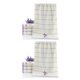 thumbnail image 2 of Monstrate Toallas faciales de rayas gruesas de algodón puro, toallas absorbentes de secado rápido con patrón de lavanda Type1 NO1 Monstrate CBP003778, 2 of 6