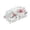 White-B, variant on Barrettes Adorable Character Designs Fashionable Hair Accessories for Girls Kids Unique on Decorations Stylish Hair Ornaments,3.39*1.69*1.26 inch,White B