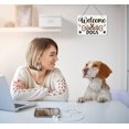 thumbnail image 5 of WaaHome Welcome We Hope You Like Dogs Sign 8"x12" Farmhouse Welcome Sign for Front Door Welcome Hanging Sign for Dogs Lovers Christmas Home Wall Art Decorations Housewarming Gift, 5 of 7