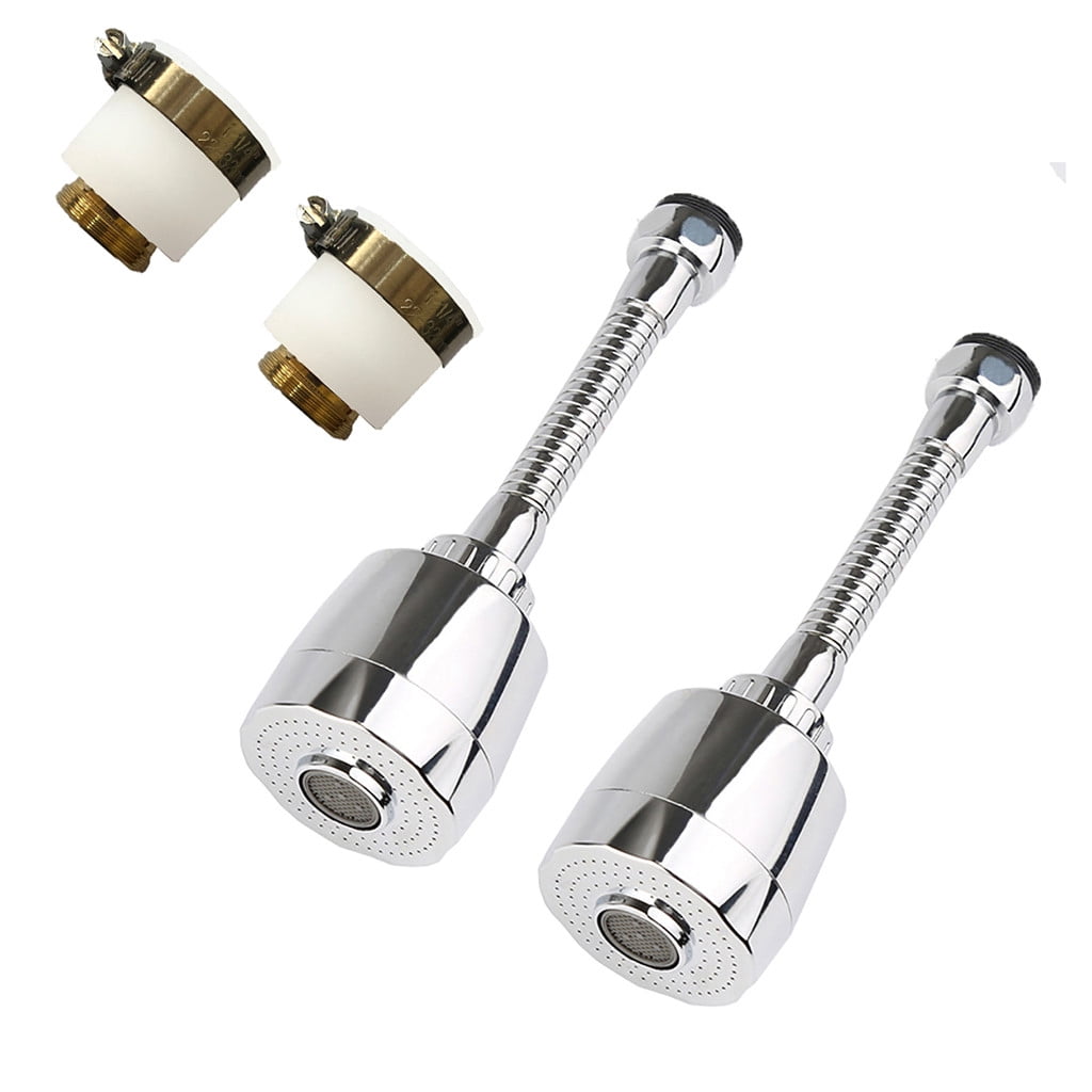 Cotonie 4pcs Flexible Faucet Sprayer Turbo Flex 360 Sink Faucet Sprayer
