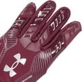 thumbnail image 3 of Guantes Antideslizantes De Fútbol Americano Under Armour F9 Nitro 1381943 Vino, 3 of 4