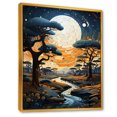 thumbnail image 2 of Designart "Surreal Baobab Dreamscape II" Tree Baobab Floater Framed Wall Art Prints, 2 of 5