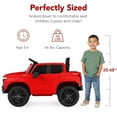 thumbnail image 3 of Best Choice Products 12V 2.5 MPH Licensed Chevrolet Silverado Ride On Truck Car Toy w/ Parent Remote Control - Red, 3 of 8